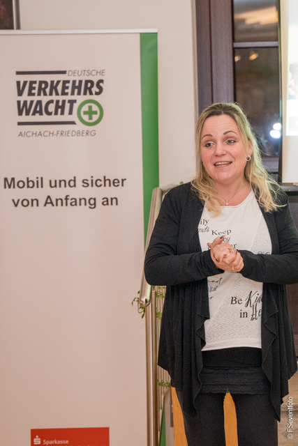 Kreisverkehrswacht Aichach-Friedberg - Jahresabschlussfeier 2024 - 2. stellvertr. Vorsitzende Carin Beck | Foto: FSeventfoto