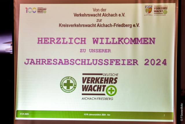 Kreisverkehrswacht Aichach-Friedberg - Jahresabschlussfeier 2024 | Foto: FSeventfoto