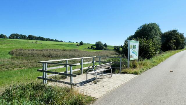 Infotafel am Herschbach | Foto: Dr. Hubert Raab