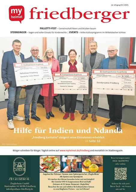 Den „friedberger“ 02/2025 hier als E-Paper lesen