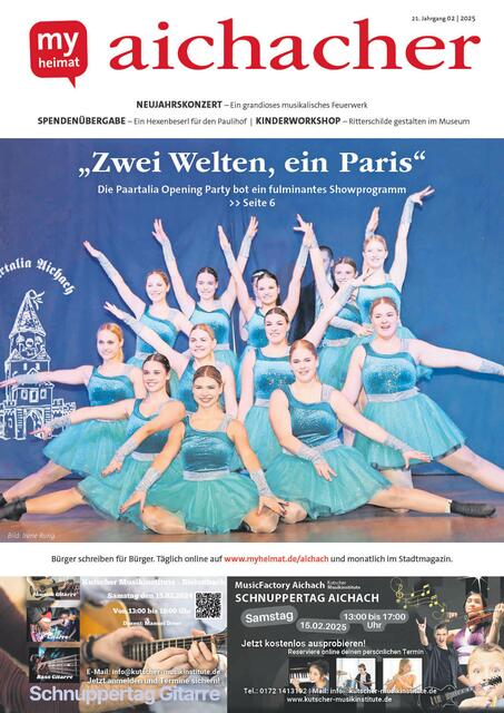 Den „aichacher“ 02/2025 hier als E-Paper lesen