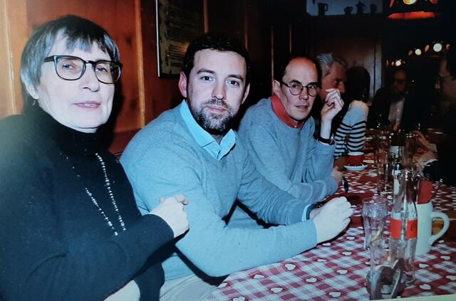 von links Heike Abend-Sadeh, Hugo Lefelle, Nociloas VArin | Foto: Marianne Stenglein