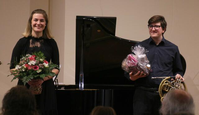 Barbara und Stefano Brusini (v. l.) erhielten für ihre Interpretationen lang anhaltenden Applaus.