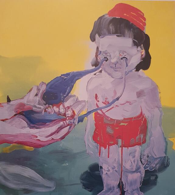 Andrea Bender >> TRÄNENFLUT...155x140 cm, non available
SLG Wolfgang Merkel | Foto: Fotoarchiv Merkel und Merkel, Bronco54,Andrea Bender