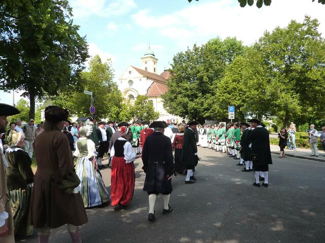 Der Pilgerzug bei der "Friedberger Zeit" 2010 | Foto: Dr. Hubert Raab