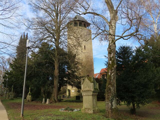 Derr "Alte Friedhof" mit dem "Tylenturm". | Foto: M. A.