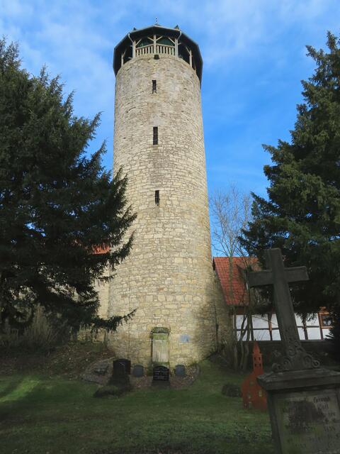 Der "Tylenturm" auf dem "Alten Friedhof". | Foto: M. A.