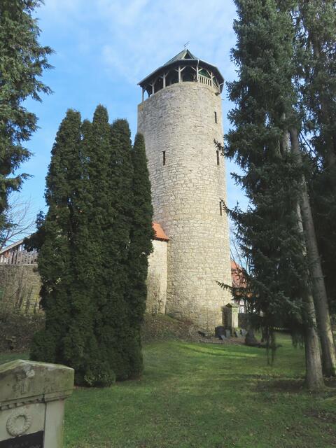 Der "Tylenturm" auf dem "Alten Friedhof". | Foto: M. A.