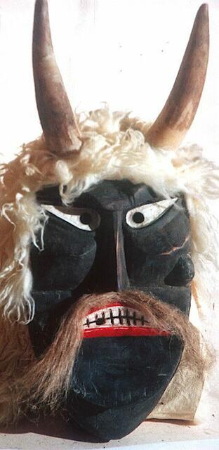 Alte Buso-maske aus Mohacs