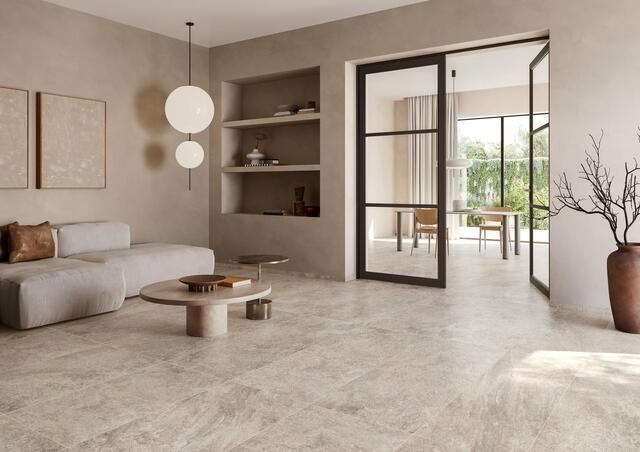 Grenzenlos wohnen: Mit keramischen Fliesen lassen sich verschiedene Lebensbereiche schwellenlos und optisch aus einem Guss verbinden.
 | Foto: DJD/Deutsche-Fliese.de/Villeroy &amp; Boch Fliesen