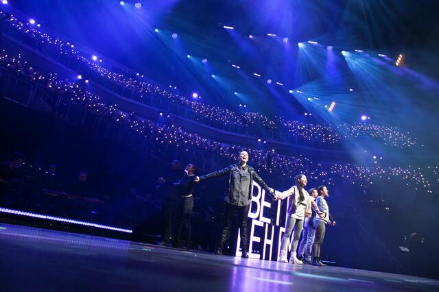 Im Dezember 2023 feierte Bethlehem im Düsseldorfer PSD Bank Dome Uraufführung. | Foto: Stiftung Creative Kirche