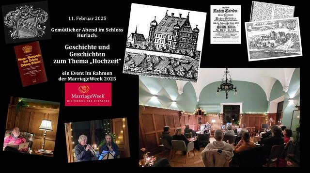 Der Leseabend am 11. Februar 2025 im Hurlacher Schloss wandte sich an alle, die sich für historische Aspekte des Themas "Hochzeit und Hochzeitsbräuche" interessieren.  | Foto: Archiv des Landsberger MarriageWeek-Forums