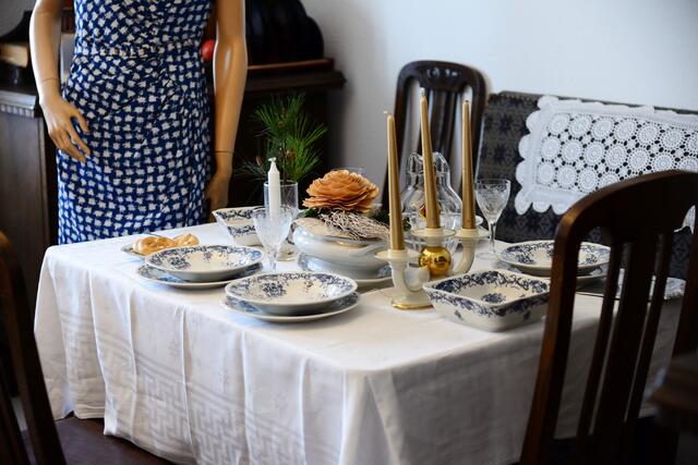 Omas gemütliche Essecke.