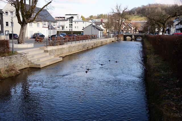 Die Dietzhölz, die der Großgemeinde ihren Namen gibt, fließt direkt nebenan.