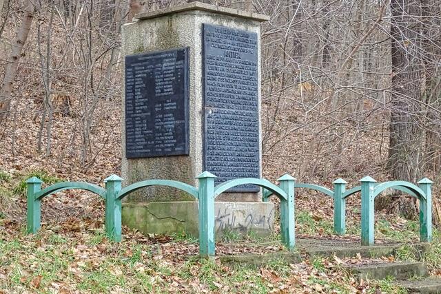 das ANTIFA - Denkmal in Thale erinnert an der Widerstandsgruppe Antifa, die im März 1944 gegründet wurde