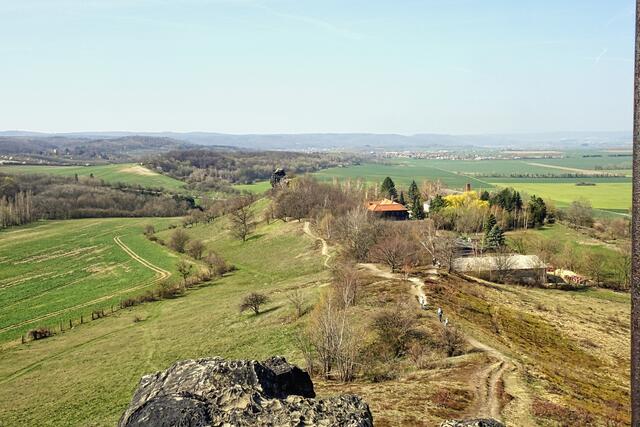 Blick vom Großem Gegenstein in westlicher Richtung | Foto: Gerd Horenburg
