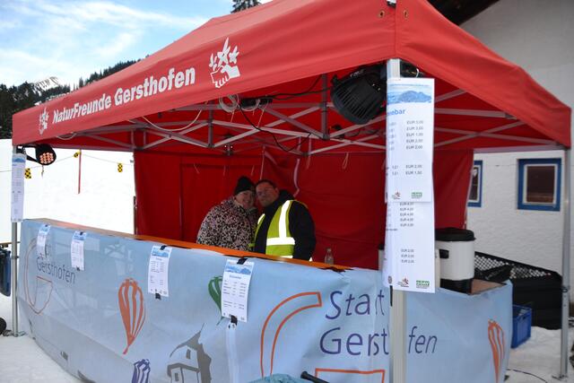 Getragen wurde das fünfte Gersthofer Schneetreiben von den vier Gersthofer Vereinen Naturfreunde, DAV, TSV Abteilung Alpin und dem CSC.