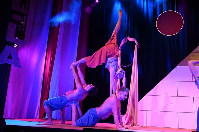 Ein echter Augenschmaus war auch in diesem Jahr der Auftritt der Gruppe "Christallica". Diesmal versetzten sie die Zuschauer in das alte Ägypten.