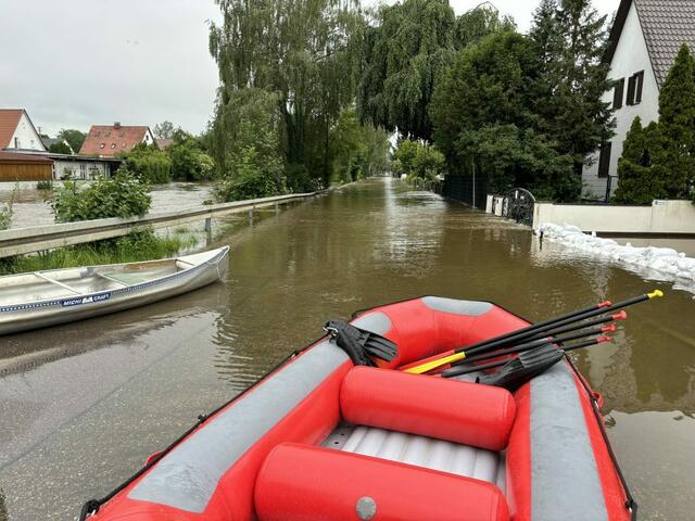 Flutkatastrophe 2024 | Foto: Stadt Wertingen