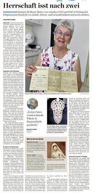 Foto: aus der MZ