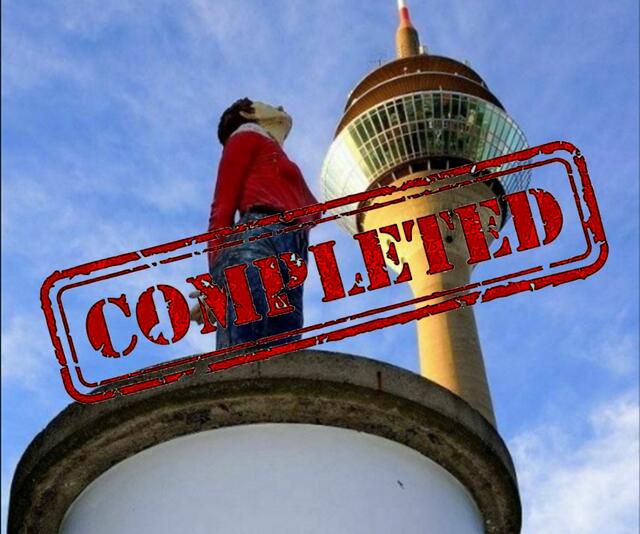 Nicole - 1 Punkt - Tag der Litfaßsäule/ 01.07.