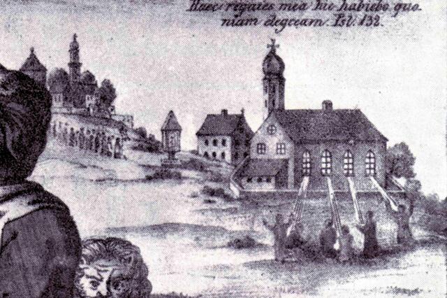 Andachtszettel L. Singer Detail