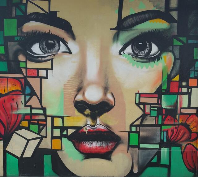 Face of a Woman by Di Siena 
Zürich-StreetARTist
 | Foto: Fotoarchiv Merkel und Merkel, Bronco54