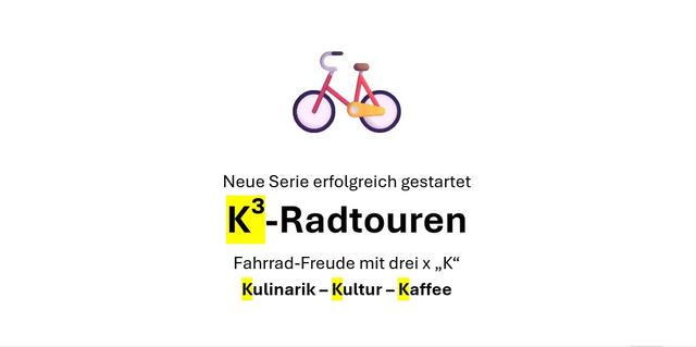 Diese NEUE Radtour-Serie "K³" des ADFC Langenhagen verbindet:
 1. Kulinarik, 
2. Kultur, 
3. Kaffee | Foto: ADFC Langenhagen