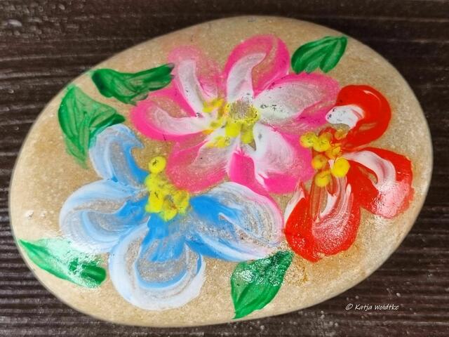 Leinesteine (Foto: Katja Woidtke)

Blütenträume am Stein-Tauschregal in Hannover-Limmer | Foto: Katja Woidtke