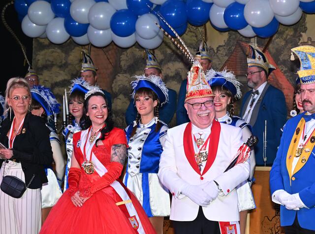 Das hannoversche Prinzenpaar Vivian I. und Edward I. schauten vorbei