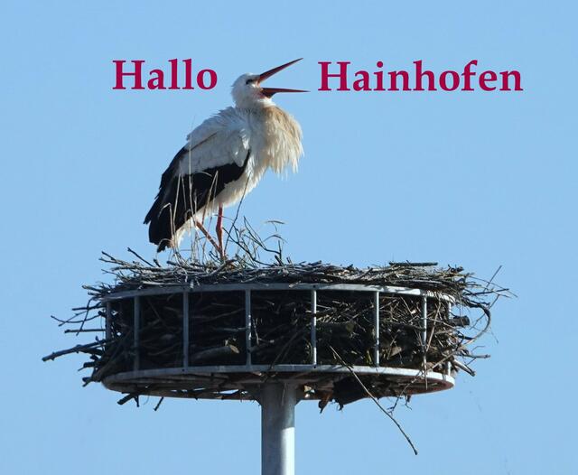 De Storch auf dem Gut Schmuttermühle
