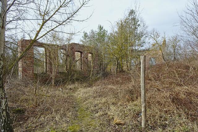 Ruine des Landhauses