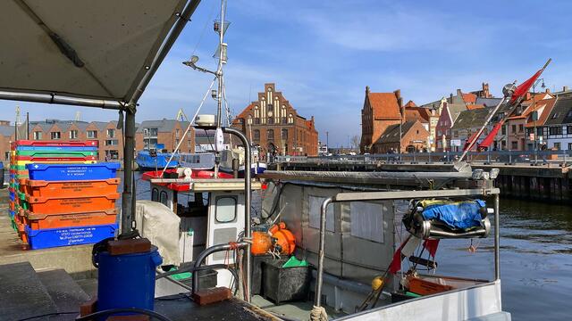 Der Fischereihafen ist malerischer Teil des Alten Hafens. Foto: Helmut Kuzina
