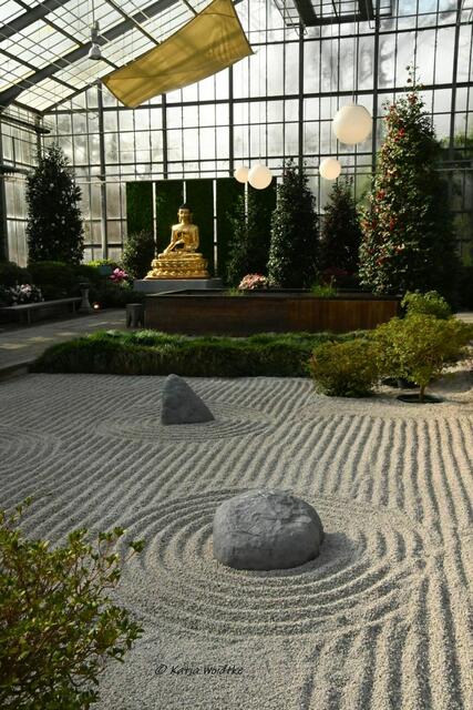 Bremen entdecken (Foto: Katja Woidtke)

Quer durch Asiens Flora in der botanika - Zen-Garten mit Friedens-Buddha | Foto: Katja Woidtke