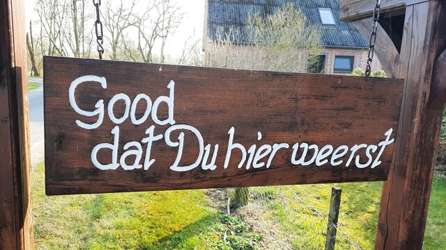 Good dat Du hier weerst | Foto: R.S. auf 🚲-Tour.