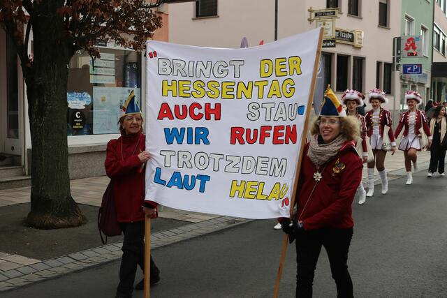 Beim Umzug sorgt der Hessentag noch nicht für einen Stau.