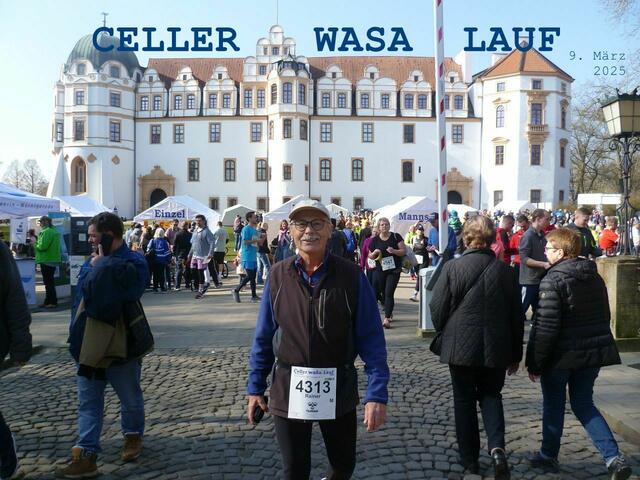 Teaserbild – Die Startnummernausgabe findet in Celle vor dem Herzoglichen Schloss statt.
