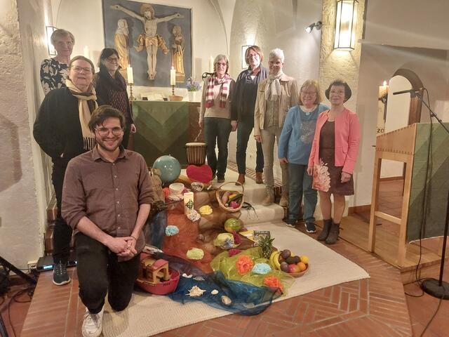 Foto: Das Vorbereitugsteam Foto: Elisabeth Schlaphof