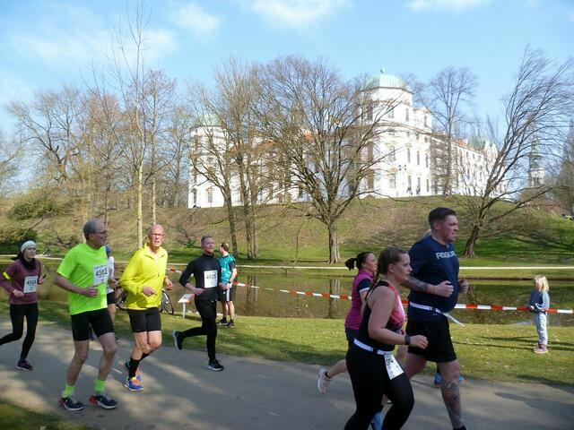 10 km: Das Celler Schloss.
