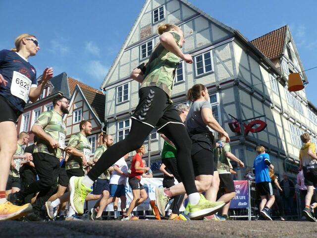 10 km: Mal eine andere Perspektive.

