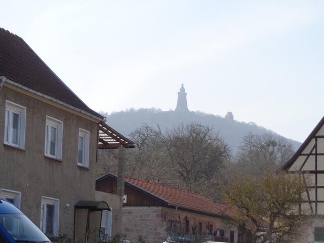 Blick zum Kyffhäuserdenkmal
