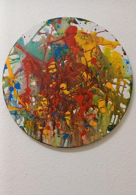 Tondo by Bronco54
Acryl on Canvas, Merkel Collection | Foto: Fotoarchiv Merkel und Merkel, Bronco54