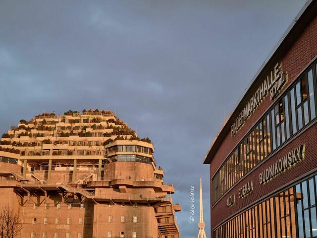 Moin Hamburg (Foto: Katja Woidtke)

Treppauf, treppab zur phantastischen Aussicht vom "Grünen Bunker" | Foto: Katja Woidtke