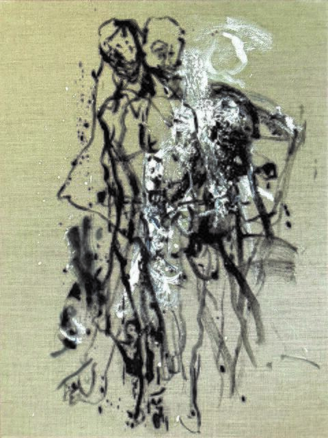 „Umschlungen“ ist der Titel dieses Werkes von Klaus Wilhelm Prior. 

 | Foto: Wolfram Grzabka