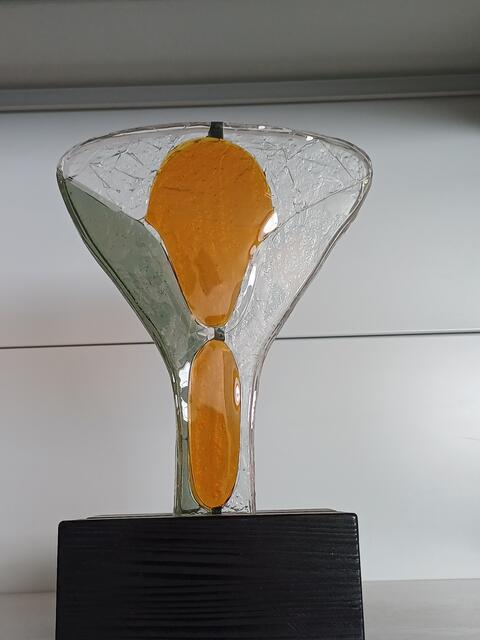 Glasskuptur C. Reining-Hopp