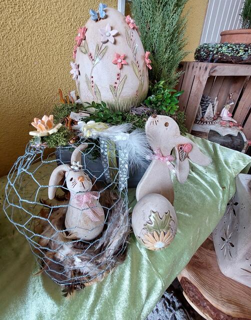 K. Juch: Osterhasen und Ei | Foto: Bildrechte: Manuela Schröder