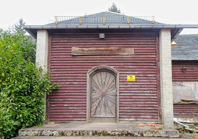 Christianenhaus, ehemaliger Eingang zur Waldgaststätte