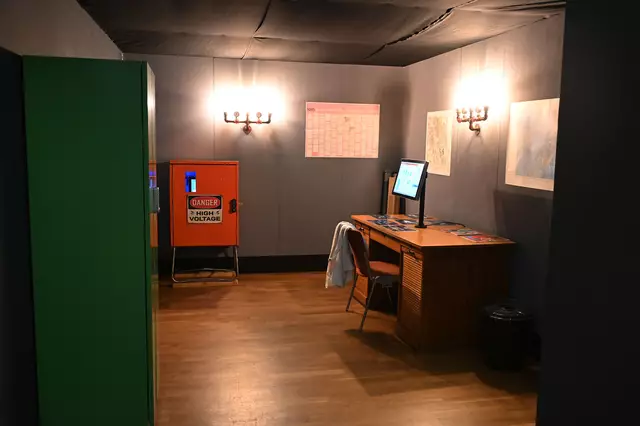 Blick in die neue Ausstellung