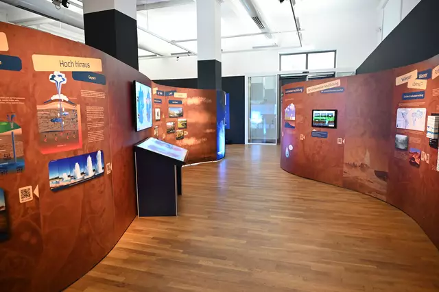 Blick in die neue Sonderausstellung