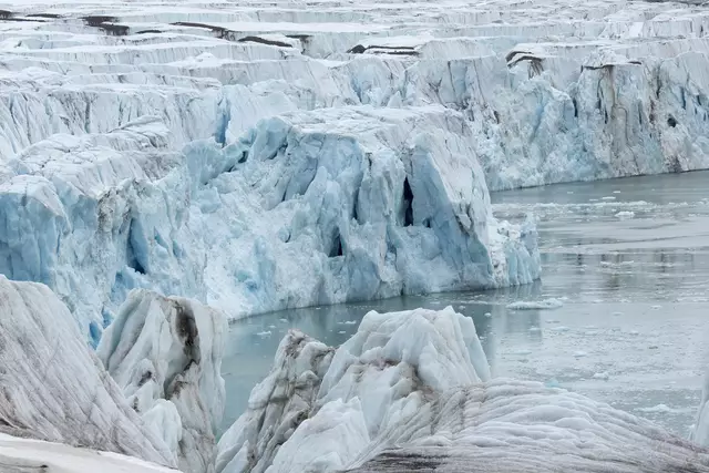Gletscherrückzug in der Antarktis - nicht nur die Gletscher in Deutschland sind betroffen. | Foto: Susanne Kambor / UBA